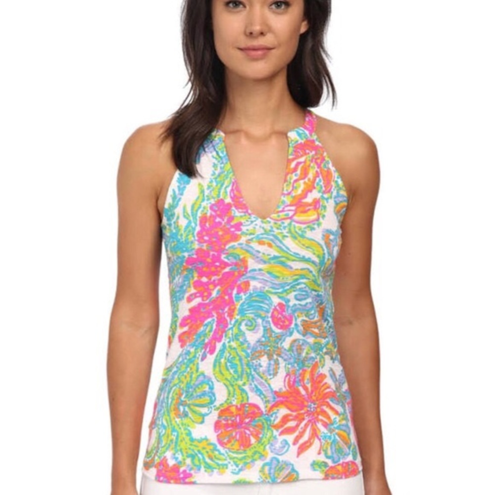 nwot lilly pulitzer arya tank